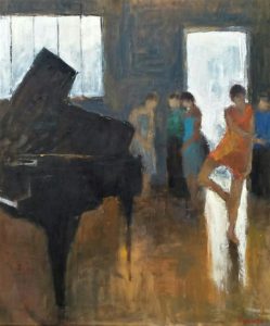 Préparation à la dance 80x67