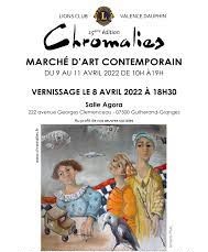 Invitation Vernissage les Chromalies